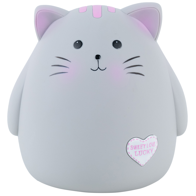 Скарбничка пласт. "Kite" grey cat №K23-498-3(6)(12) — купити | Канцелярський Сад