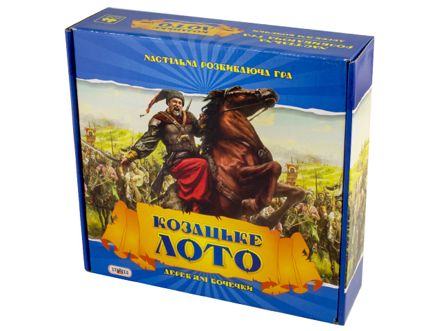 Лото дерев. "Козацьке" в кор-ці,26х26х10см №341/Strateg/(5) — купити | Канцелярський Сад