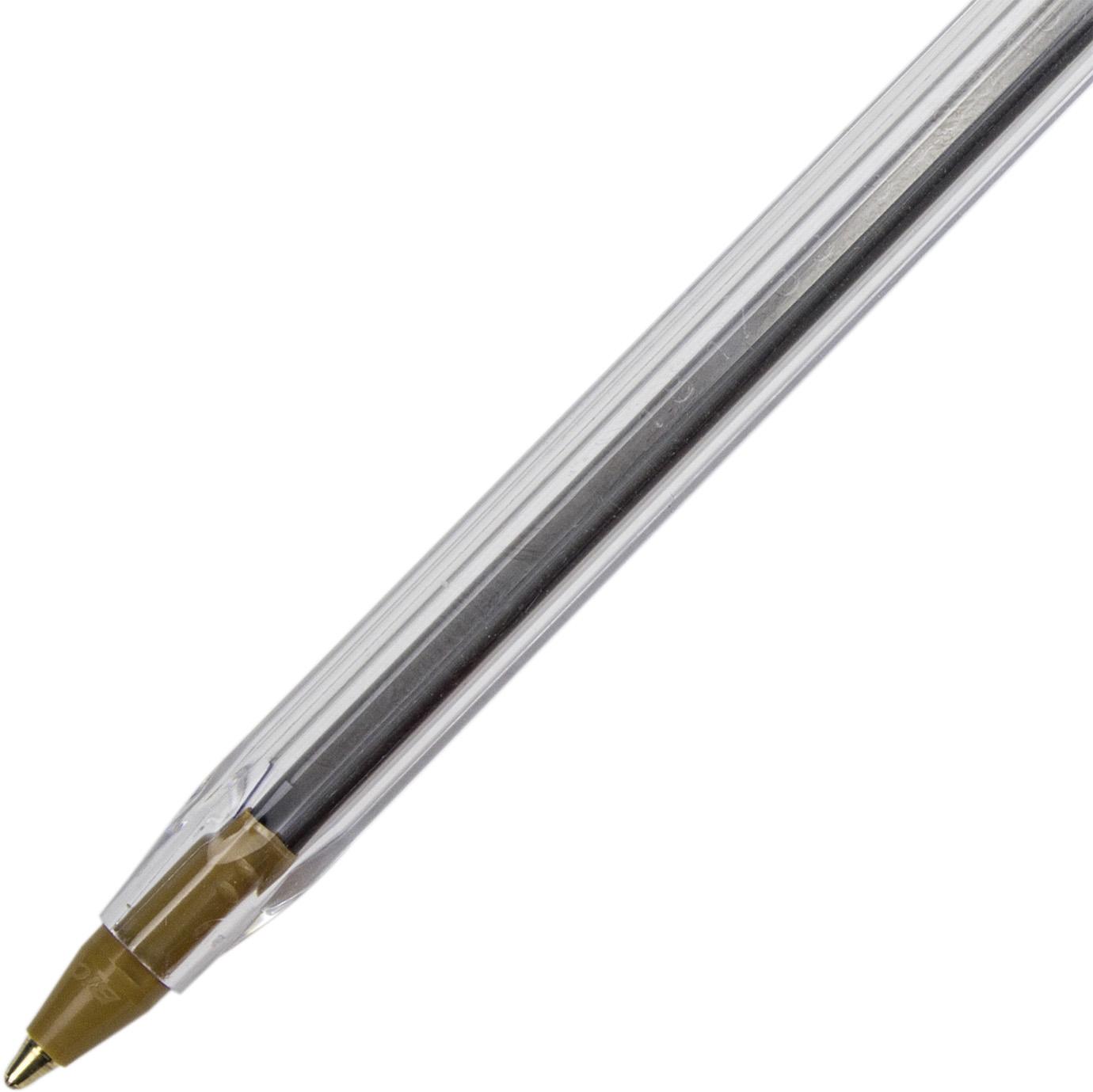 Ручка кульк. "Bic" №8373619/634 Кристал 1мм червона(50)(1000) — фото 4