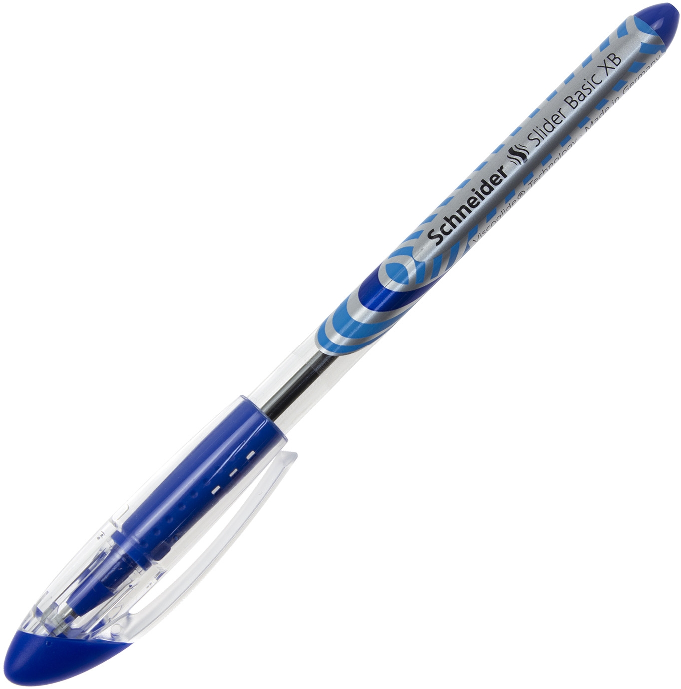 Ручка кульк. масл. "Schneider" №151203 Ballpoint pen Slider Basic XB 1мм синя(10) — фото товару | Канцелярський Сад