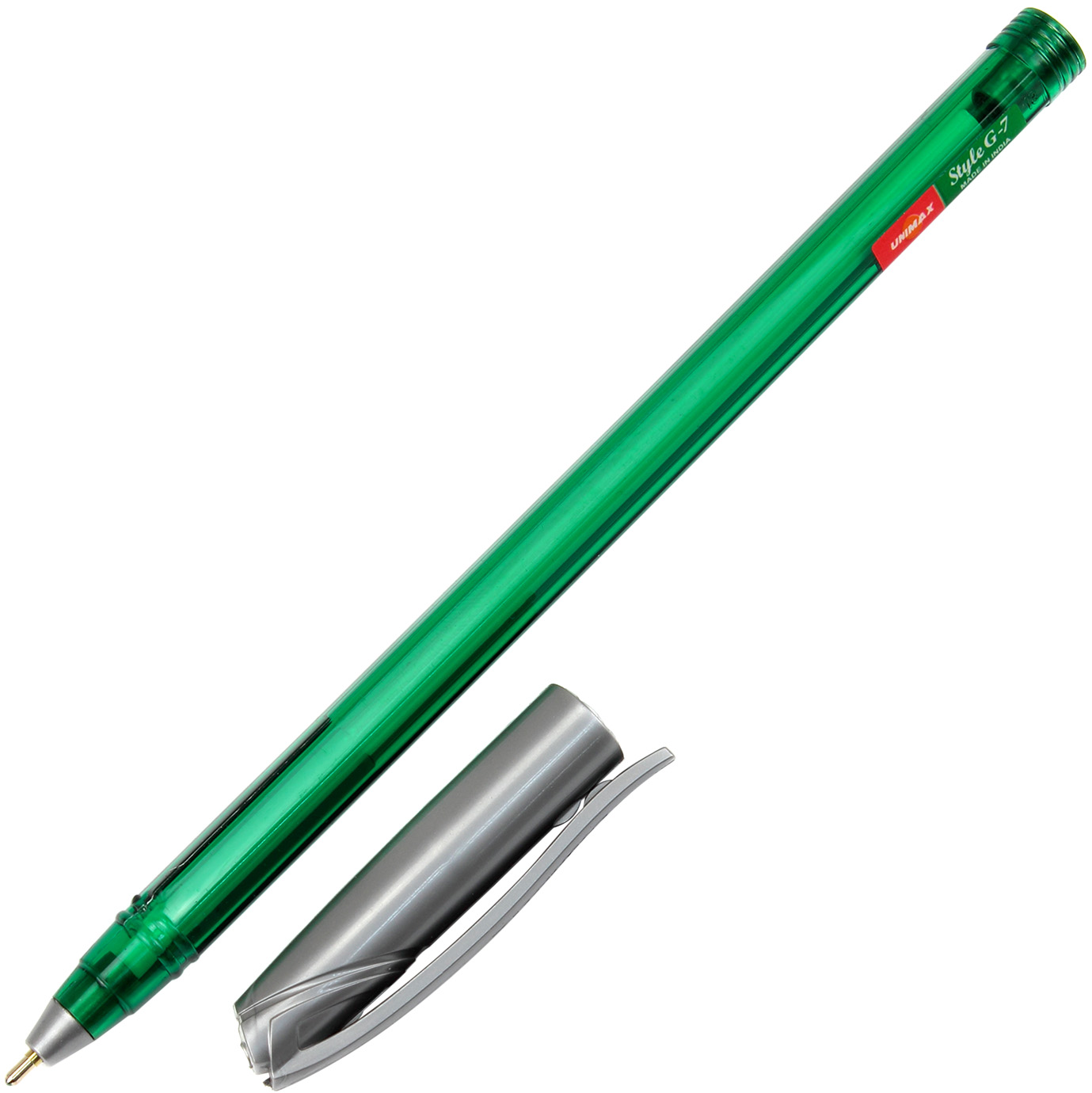 Ручка кульк. "Unimax" №UX-103-04 Style G7-3 1мм зелена(50) — фото 3