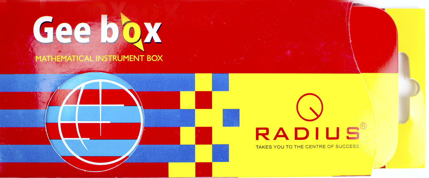 Готовальня "Radius" Gee Box 9предм.№7869(12)(72) — купити | Канцелярський Сад