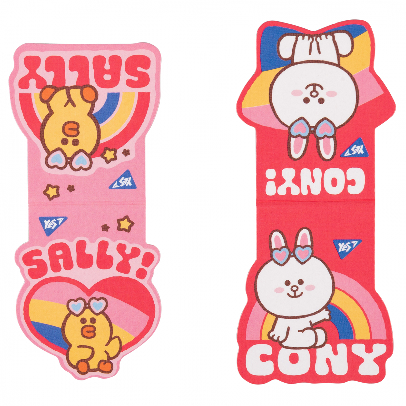 Закладка магніт. "Yes" №708108 Line Friends Sally and Cony 2шт(10)(50) — фото 3