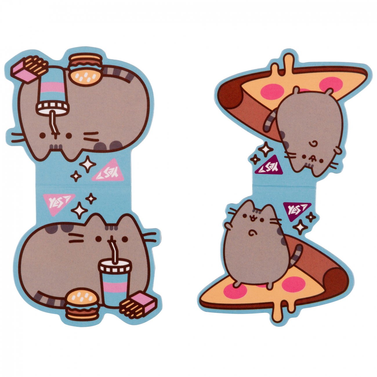Закладка магніт. "Yes" №708104 Pusheen food 2шт(10)(50) — фото 3