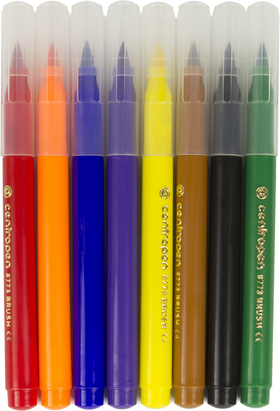 Фломастери "Centropen" 8кольор. Brush №8773/08(10) — фото 3