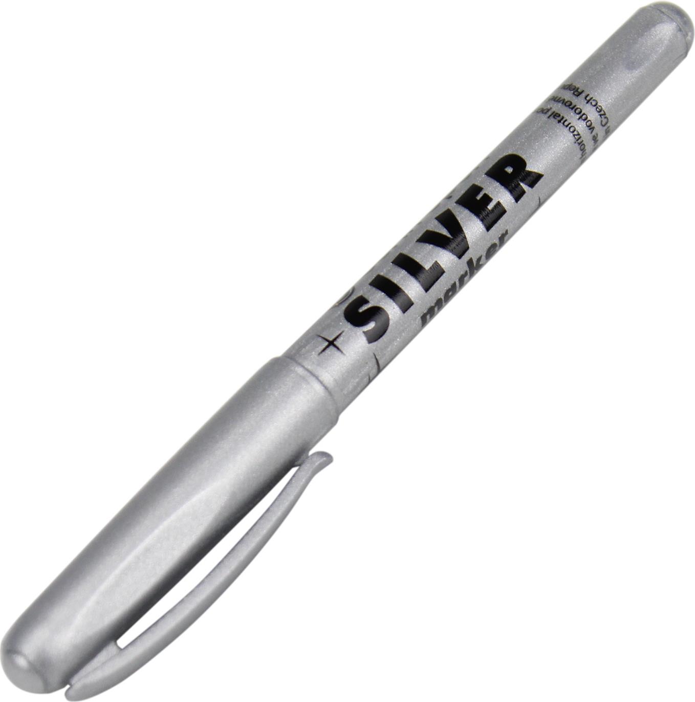 Маркер "Centropen" №2690 Silver 1,5-3мм сріблястий(10)(200) — купити | Канцелярський Сад