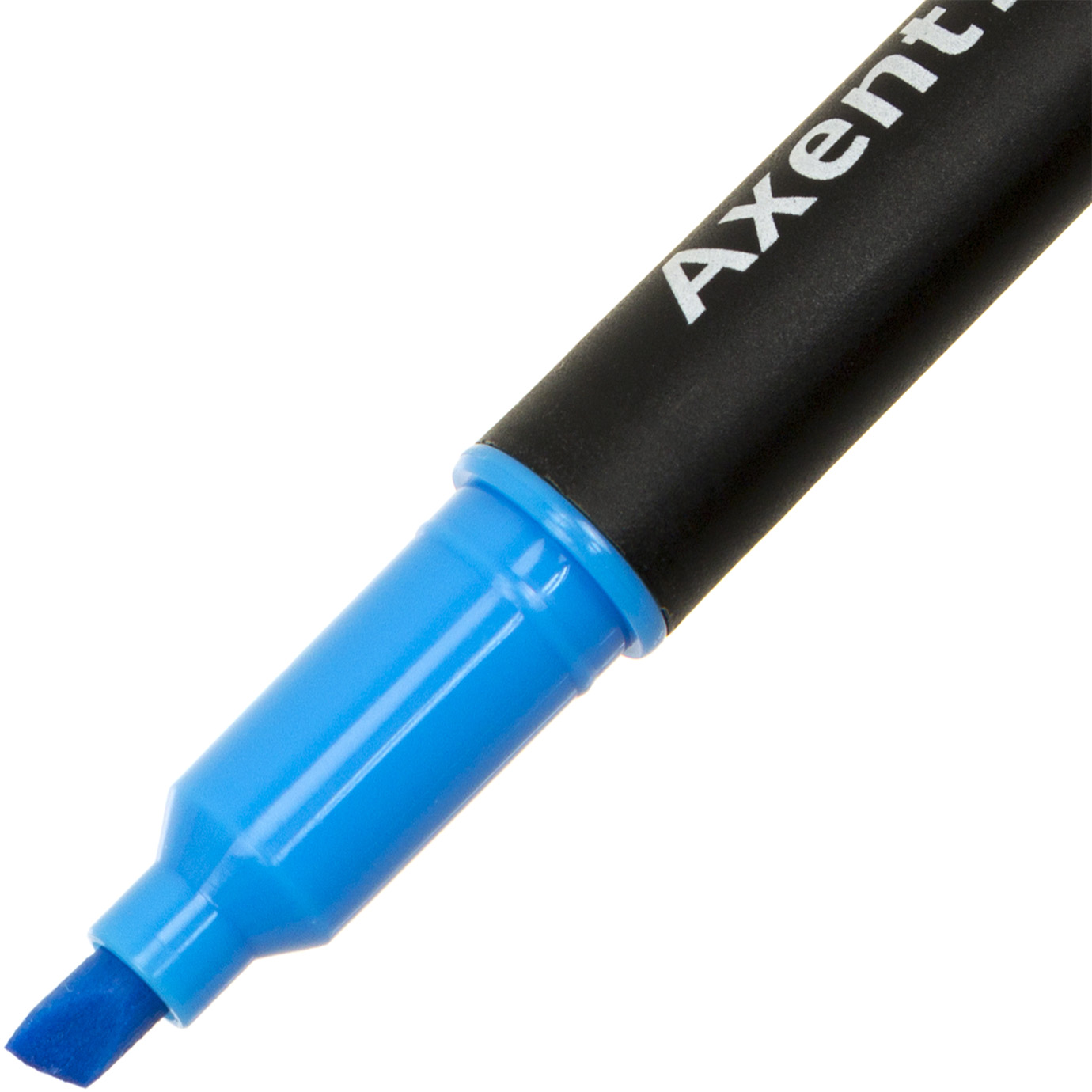 Текстмаркер "Axent" №2534-02-A клин. Highlighter Dual 2-4мм блакит.-жовтий(12)(144) — фото 4