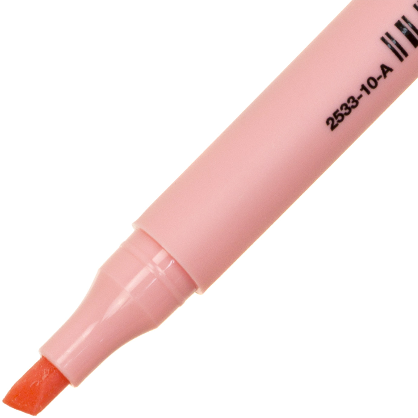 Текстмаркер "Axent" №2533-10-A клин. Highlighter Pastel 2-4мм рожевий(12)(144) — фото 4