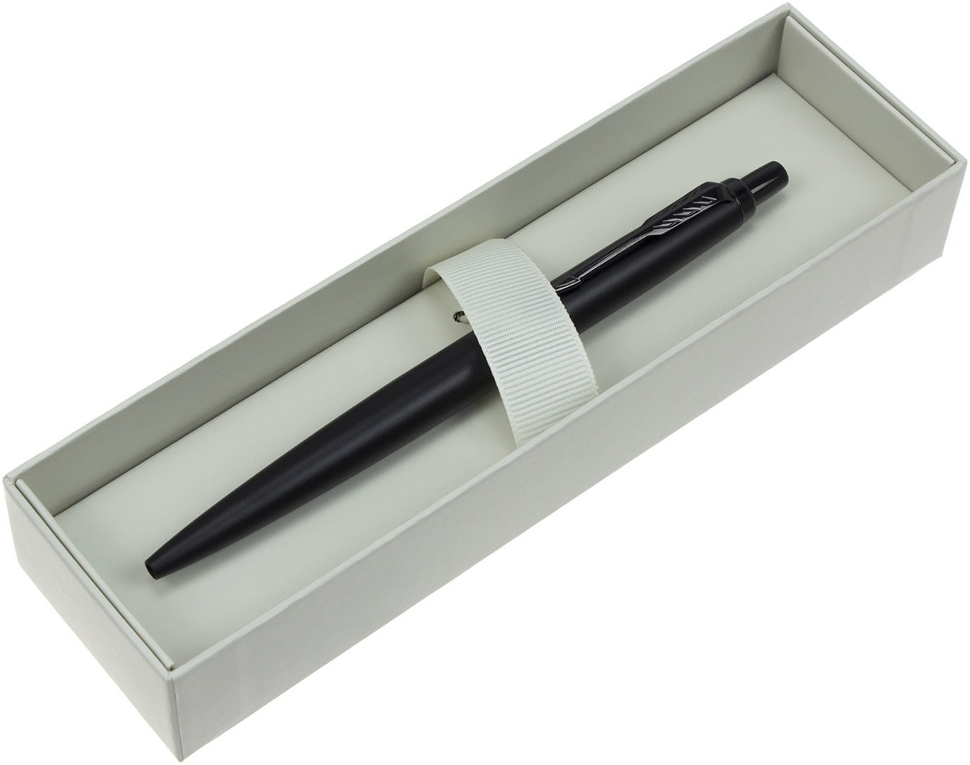 Ручка кульк. "Parker Jotter XL Monochrome Black" №12 432 — фото товару | Канцелярський Сад