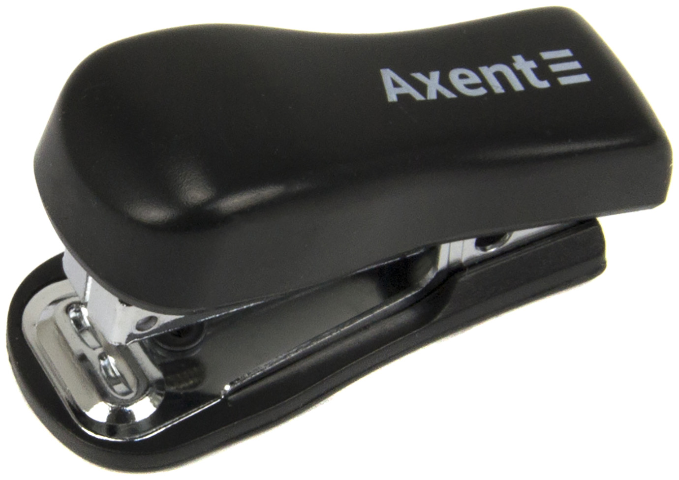 Степлер "Axent" №10/5 12арк №4221-01-A Standard пласт. чорний(12) — фото 4