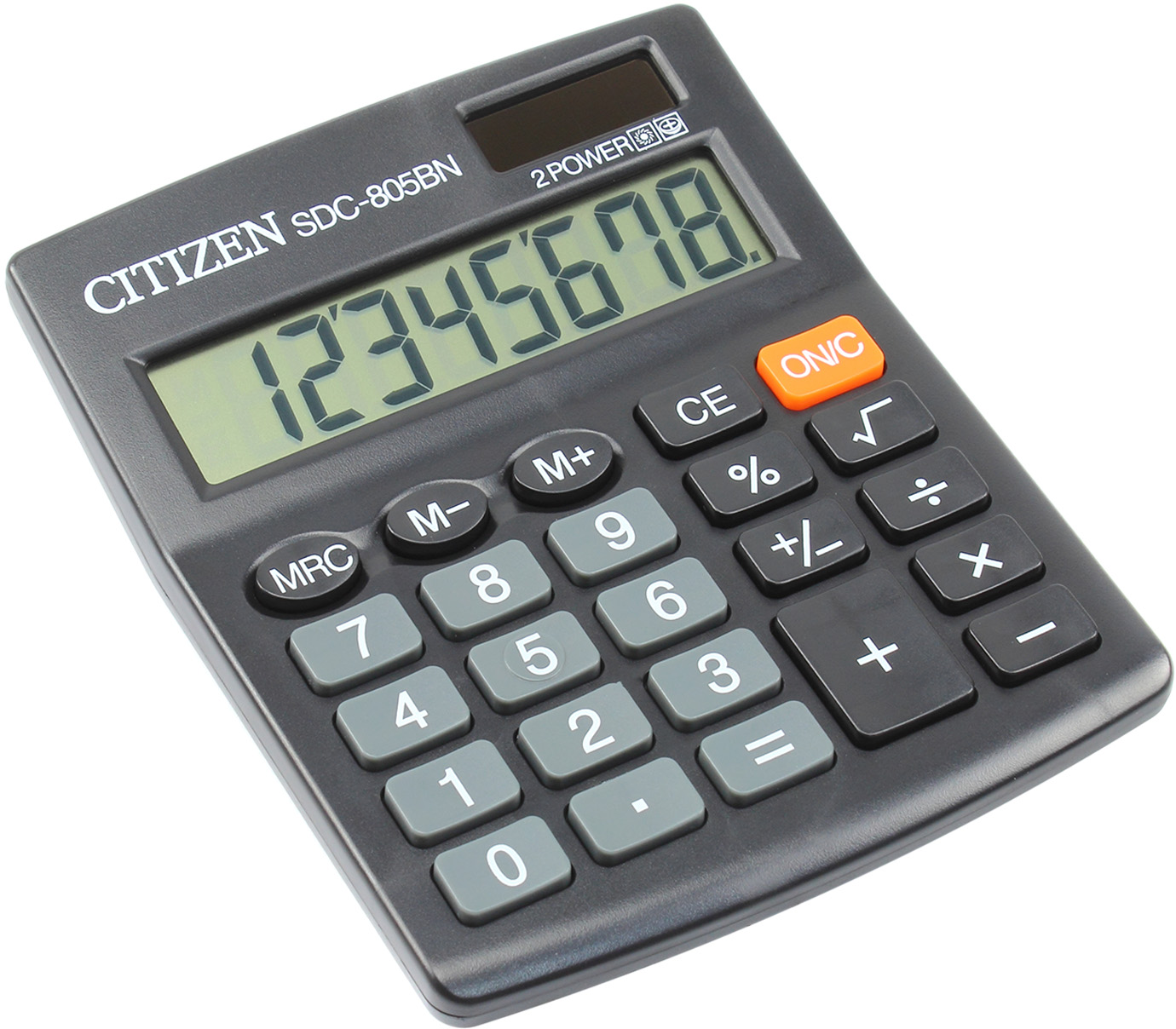 Калькулятор "Citizen" №SDC-805BN/SDC805NR (8-розряд.) — купити | Канцелярський Сад
