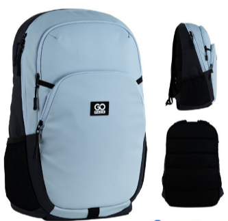Рюкзак "GoPack" Education Teens 2від. 4карм. блакитний №GO25-185L-4 — купити | Канцелярський Сад