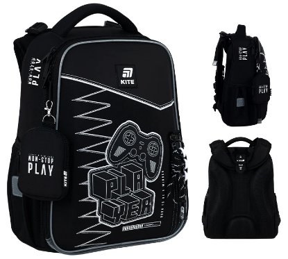 Рюкзак каркасний "Kite" Education Player 2від.,2карм. №K25-531M-3(4) — купити | Канцелярський Сад