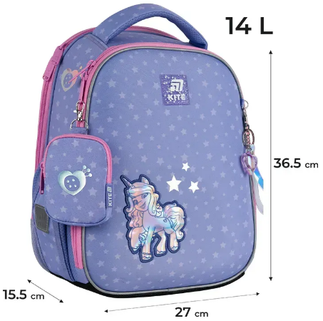 Рюкзак каркасний "Kite" Education LP 2від.,2карм. №LP25-555S(4)(6) — фото 3