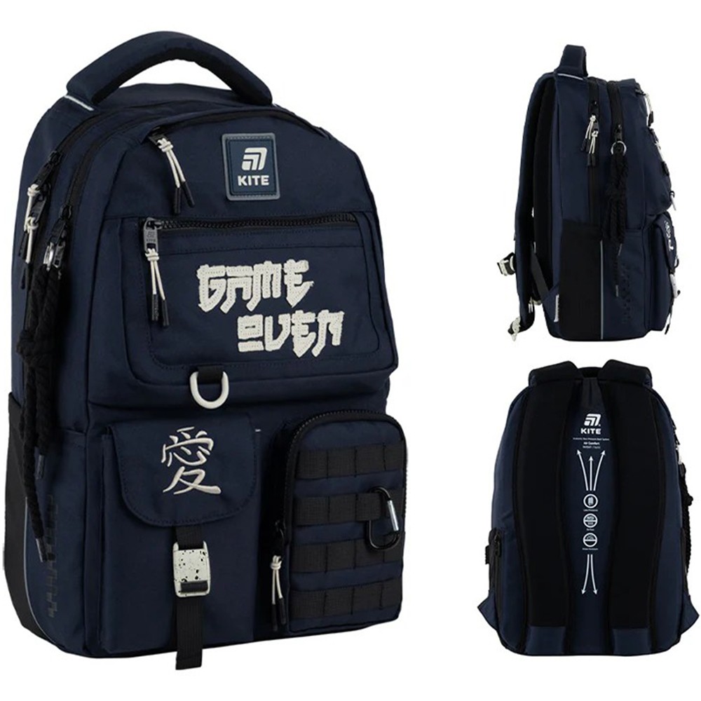 Рюкзак "Kite" Education teens 2від.,7карм. №K25-2587M-2(10) — купити | Канцелярський Сад