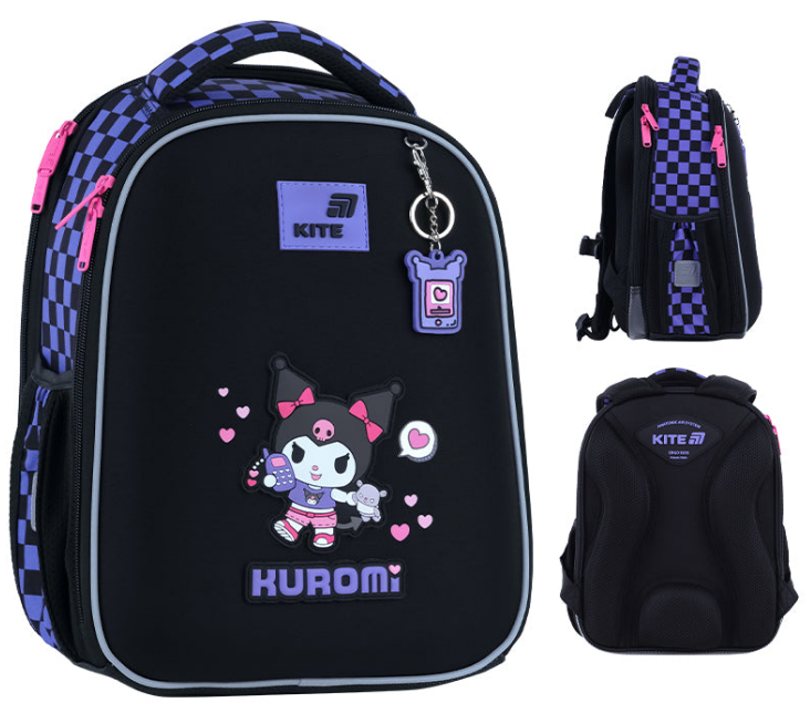 Рюкзак каркасний "Kite" Hello Kitty 2від.,2карм. №HK26-555S-3(4) — купити | Канцелярський Сад