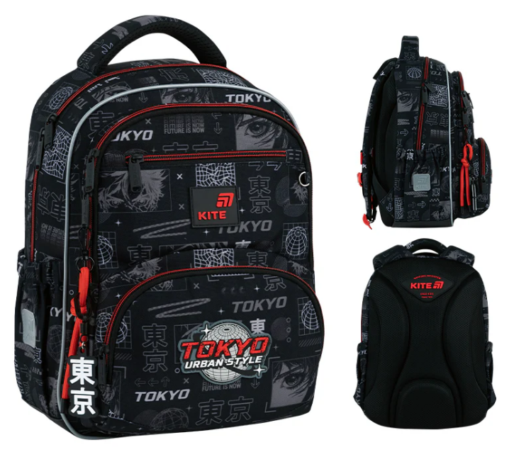 Рюкзак "Kite" Education Tokyo 2від.,4карм. №K26-773M-5(6) — купити | Канцелярський Сад