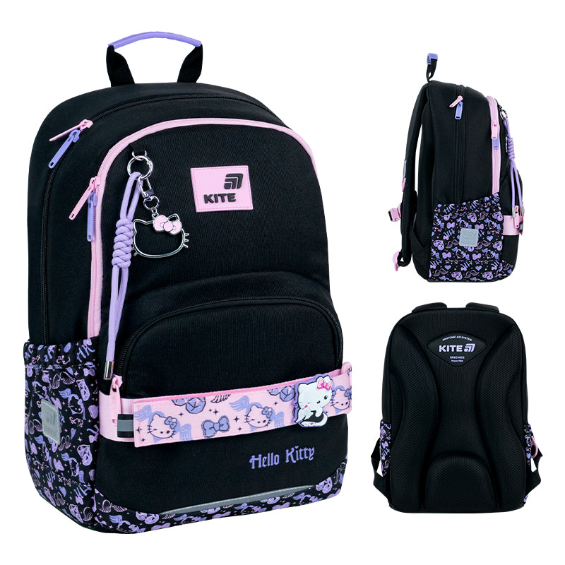 Рюкзак "Kite" Education Hello Kitty 2від.,3карм. №HK26-585M(6) — купити | Канцелярський Сад