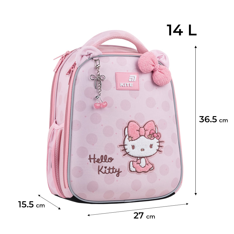 Рюкзак каркасний "Kite" Education Hello Kitty 2від.,2карм. №HK26-555S-2(4) — фото 3