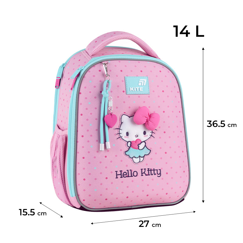 Рюкзак каркасний "Kite" Education Hello Kitty 2від.,2карм. №HK26-555S-1(4) — фото 3
