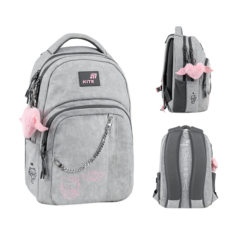 Рюкзак "Kite" Education teens Hello Kitty 3від.,4карм. №HK26-2578M(10) — купити | Канцелярський Сад