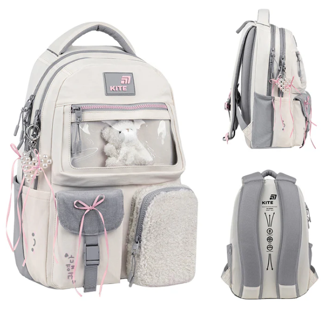 Рюкзак "Kite" Education Teens Iconic 2від.,6карм. №K26-2587M-1(10) — купити | Канцелярський Сад
