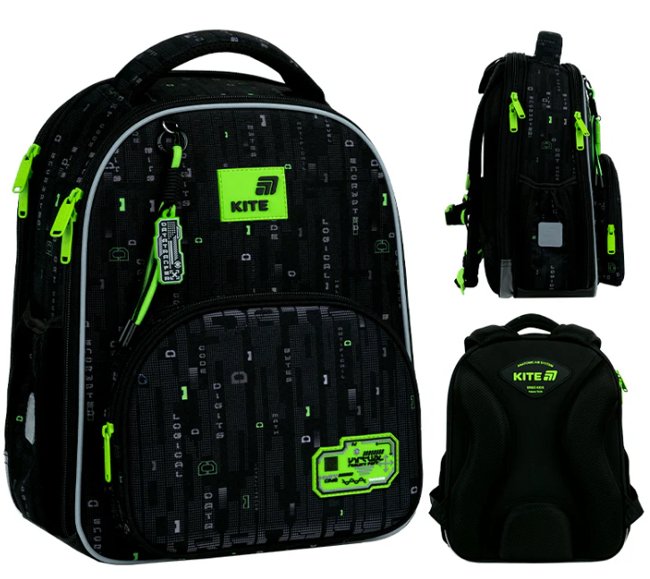 Рюкзак каркасний "Kite" Education Digital 2від.,3карм. №K26-556M-4(4) — купити | Канцелярський Сад
