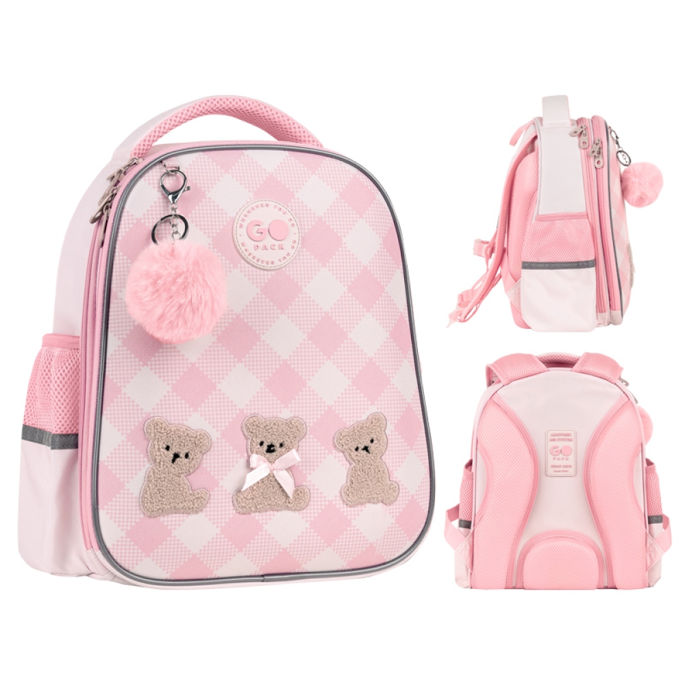 Рюкзак "GoPack" Education Teddy Bears 2від. 2карм. №GO26-165S-1(4) — купити | Канцелярський Сад