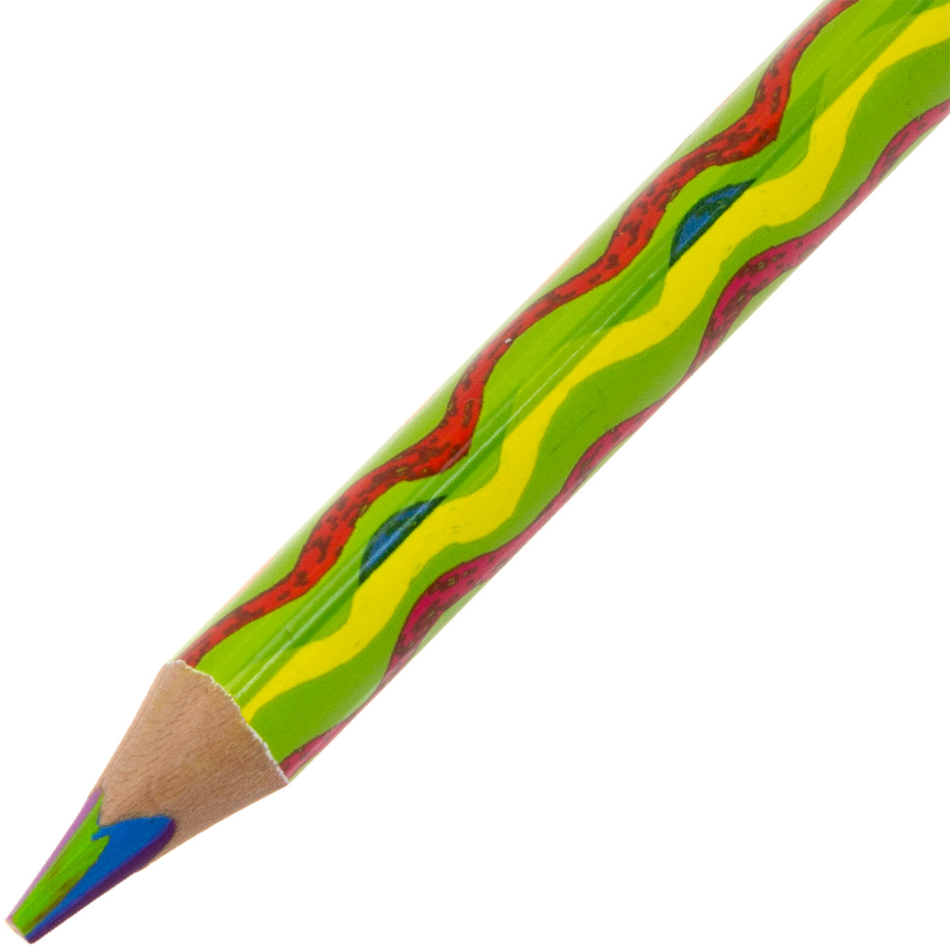 Олівець кольор. 6 кольор. "Yes" №290576 Rainbow Jumbo грифель, трикут.(24)(144) — фото 3