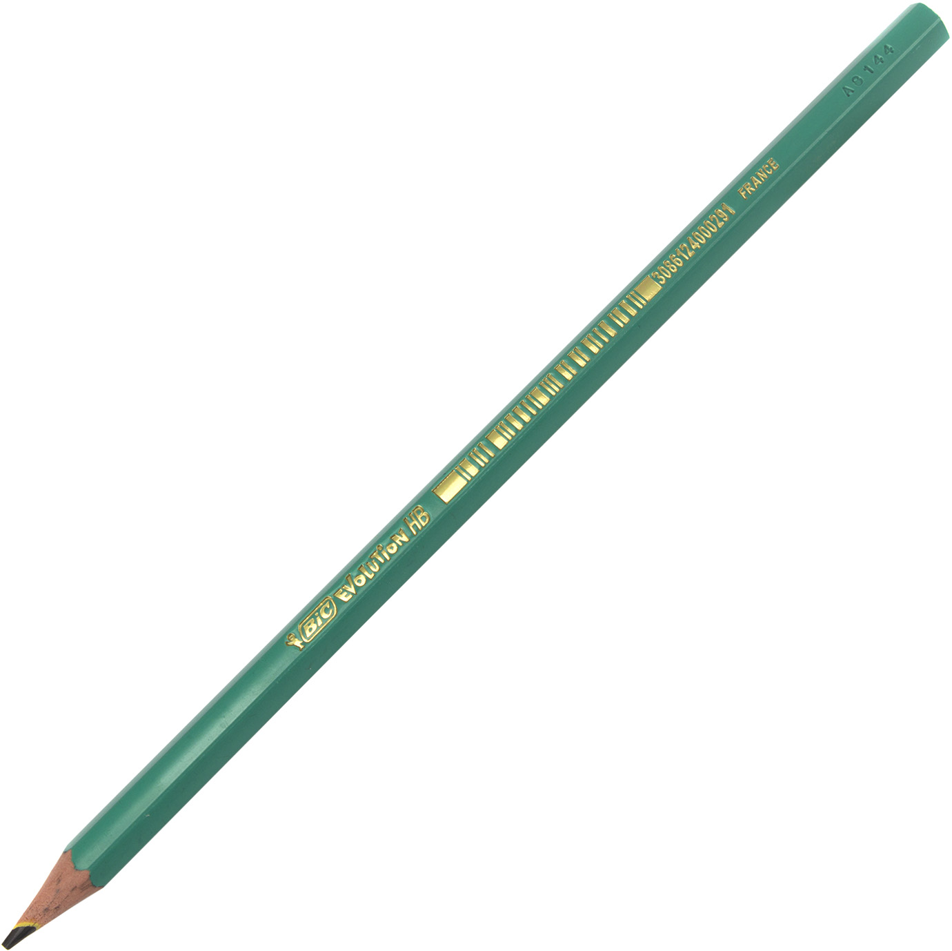 Олівець гр. "Bic" №880331/880311/608/650 HB Еволюшн зелений(12)(72) — купити | Канцелярський Сад