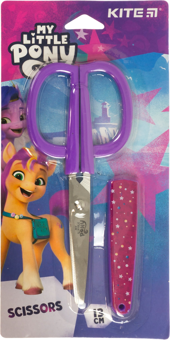 Ножиці дит. "Kite" №LP23-124 Little Pony 13см в футлярі(24) — фото 3