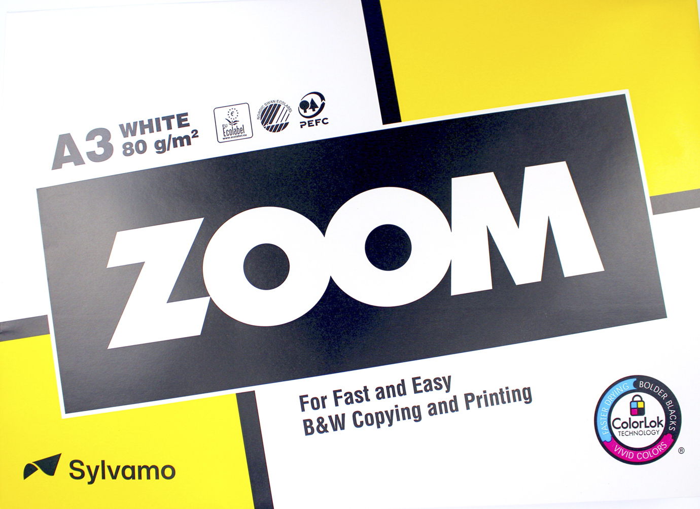 Папір офісний А3 "Zoom" 80г/м2 C (500арк)(5)(120) — фото товару | Канцелярський Сад
