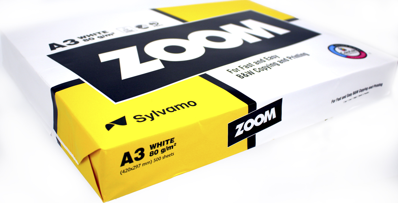 Папір офісний А3 "Zoom" 80г/м2 C (500арк)(5)(120) — фото 3
