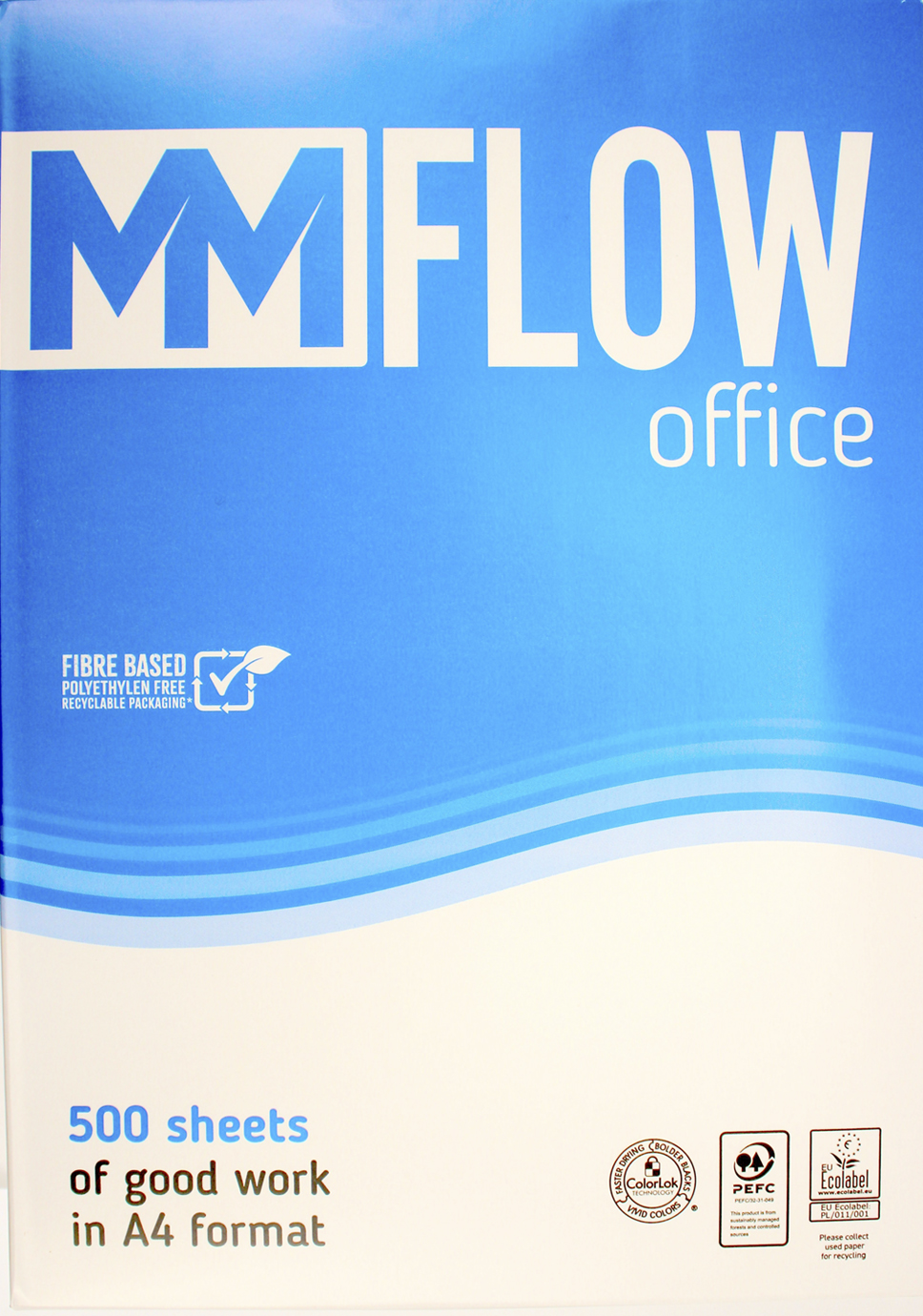 Папір офісний А4 "MM Flow Office" 80г/м2 В (500арк)(5)(300) — купити | Канцелярський Сад