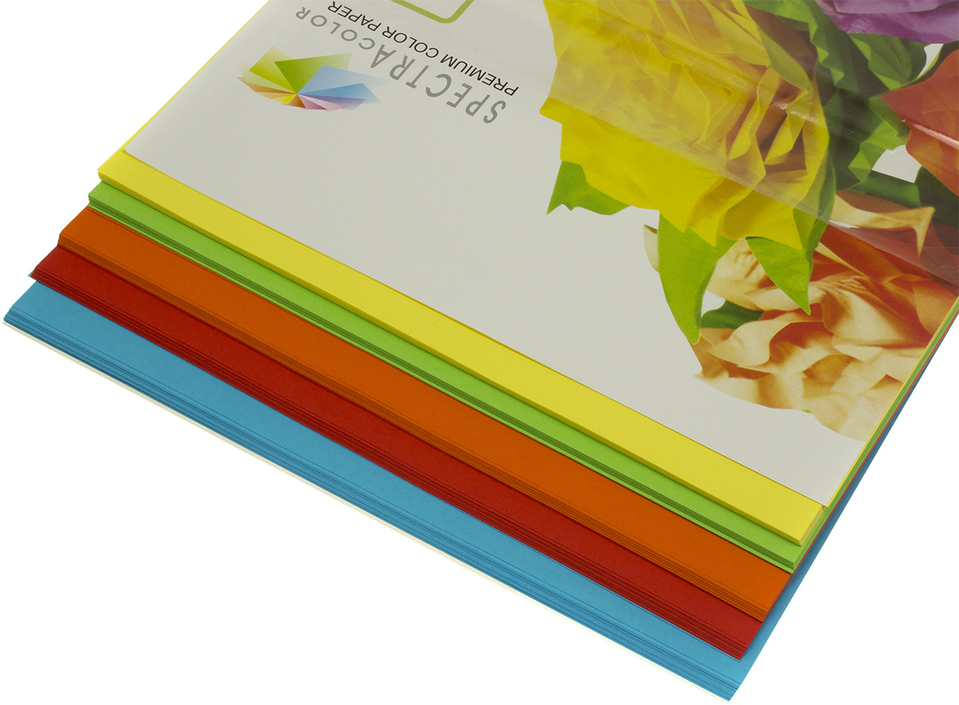 Папір кольор. А4 80г/м інт. 5х20 Spectra Color-Rainbow Pack Deep IT 82 "A"(100шт)(25) — фото 3