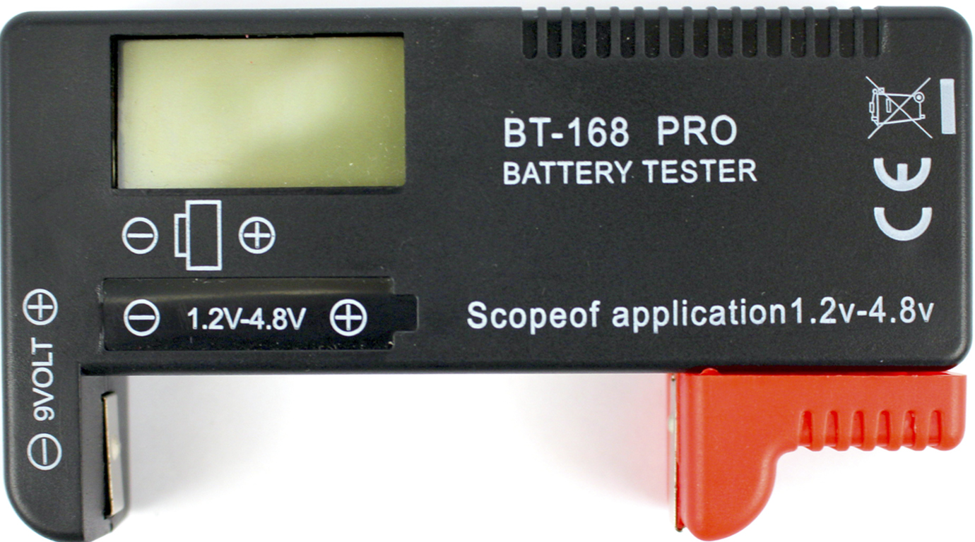 Тестер ємності батарейок та акумул. BT-168 Pro AA,ААА,D,С AG 1,2V -4,8V крона 9V /Breidon/ — фото 6