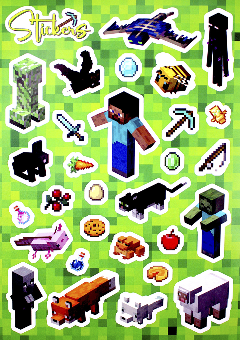 Стікер "Minecraft"/Breidon/ — купити | Канцелярський Сад