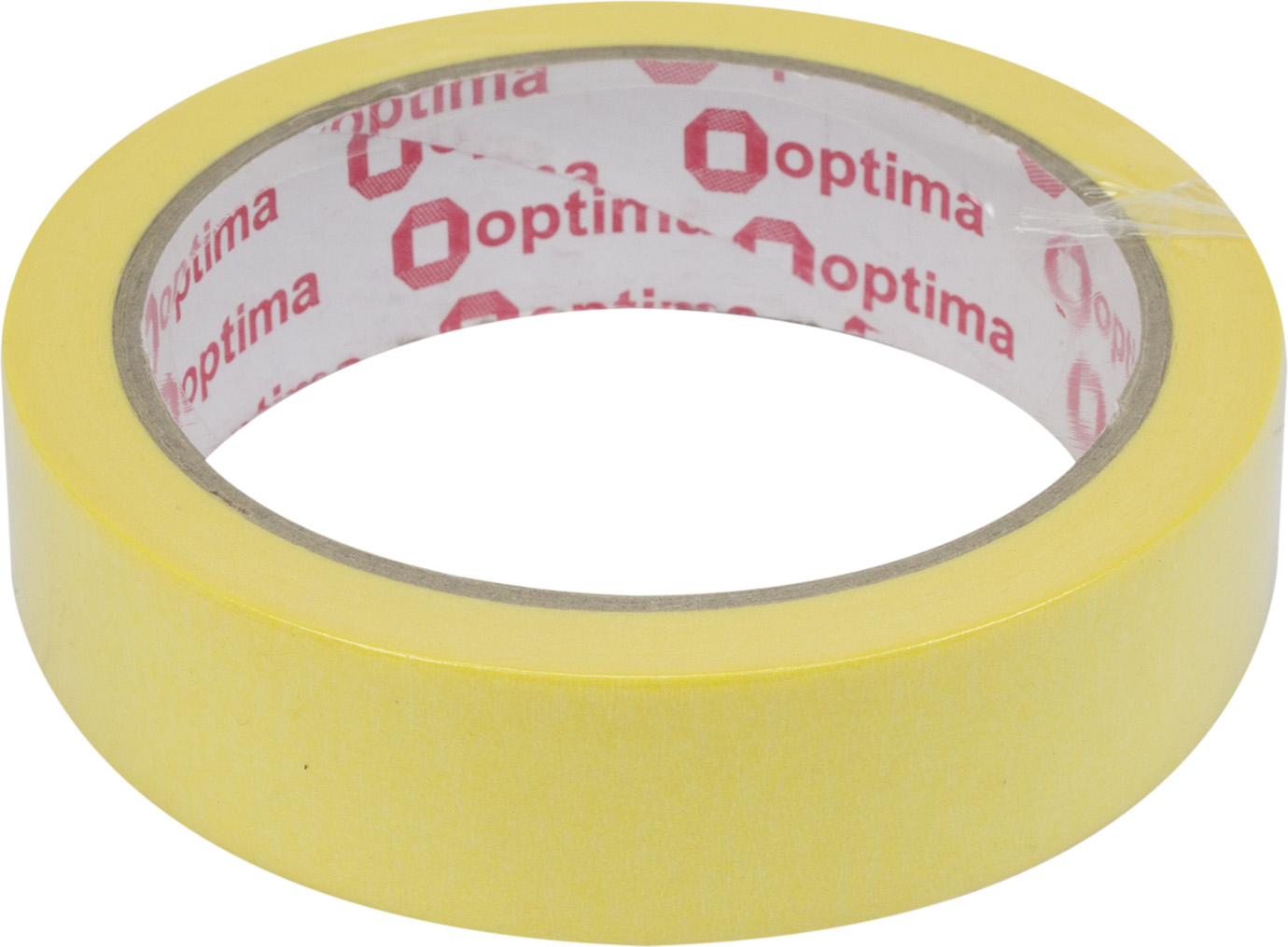 Стрічка клейка малярна "Optima" 24ммх27м жовта №O45341(1)(132) — фото 4