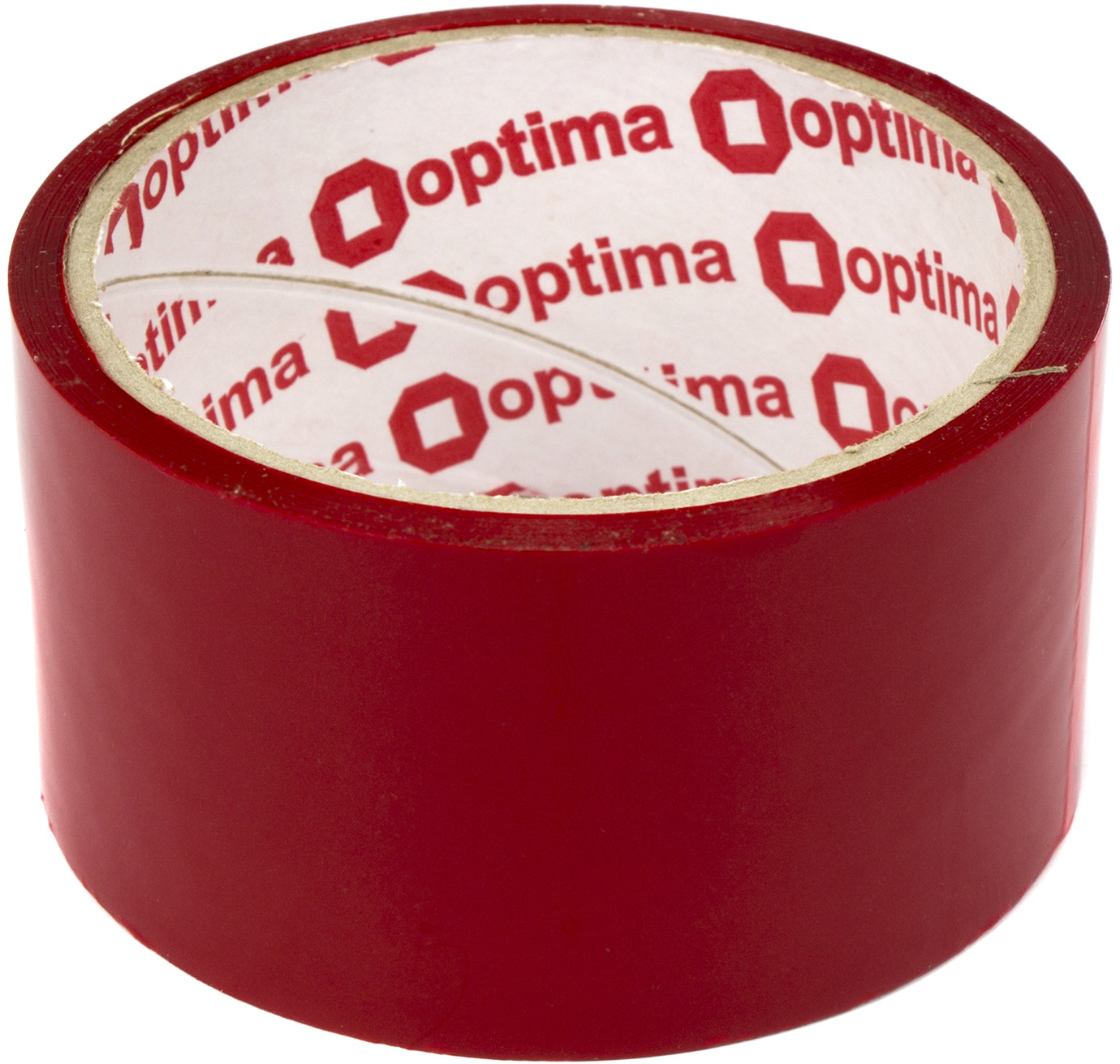 Стрічка клейка пакув. "Optima" 48ммх30м черв. №O45304-03(6)(72) — фото 4