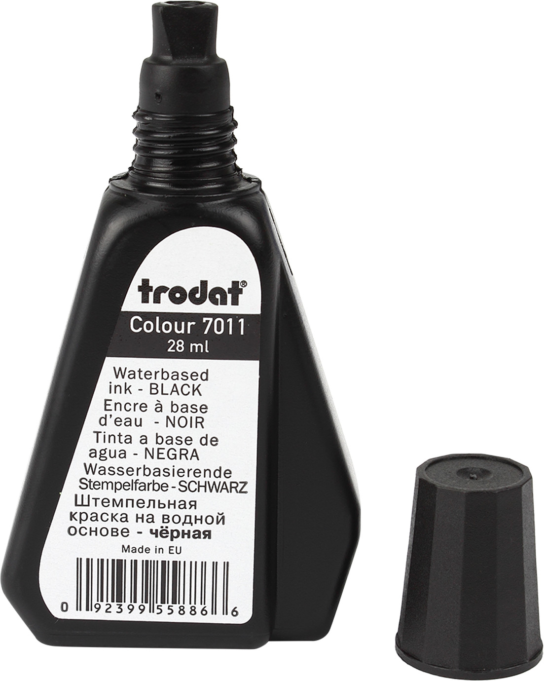Штемпельна фарба "Trodat" №7011 28мл чорн.(10) — фото 3