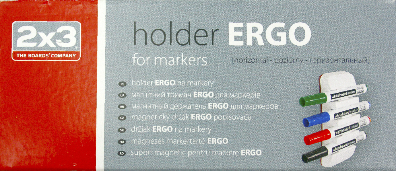 Тримач для маркерів горизонт. "Ergo" №AS128(12) — фото 5