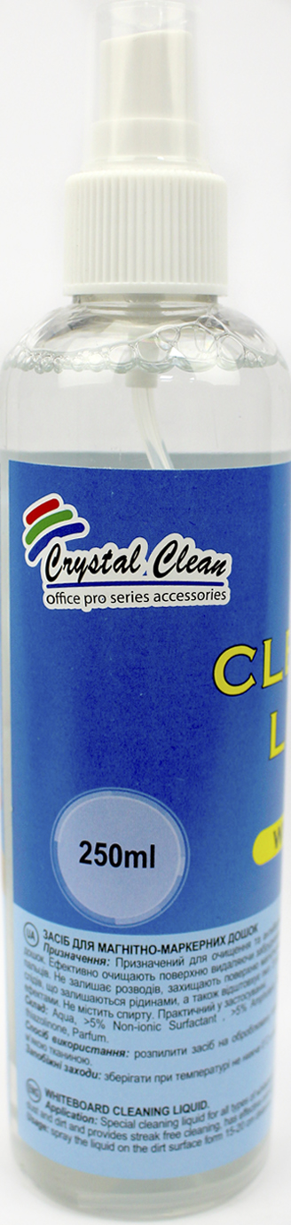 Спрей для маркерних дошок "CrystalClean" 250мл №11119 — фото 3