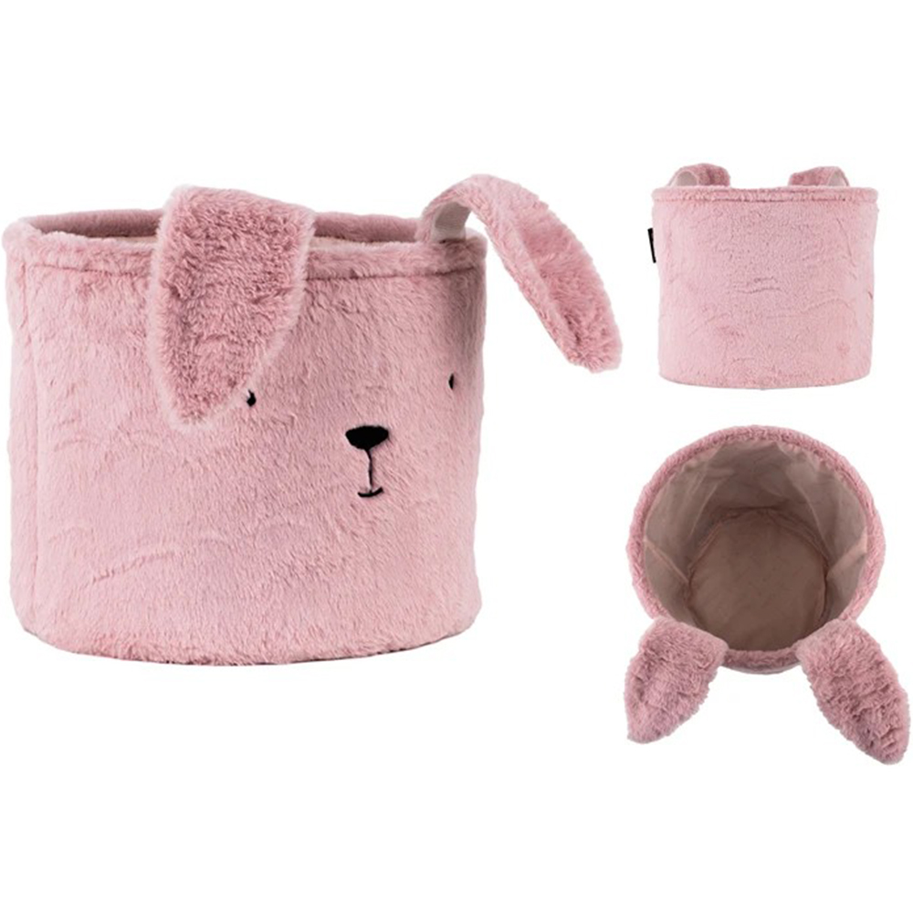 Кошик для зберігання плюшевий "Kite" №K24-3100M-1 Lovely Rabbit 30х25см(12) — купити | Канцелярський Сад