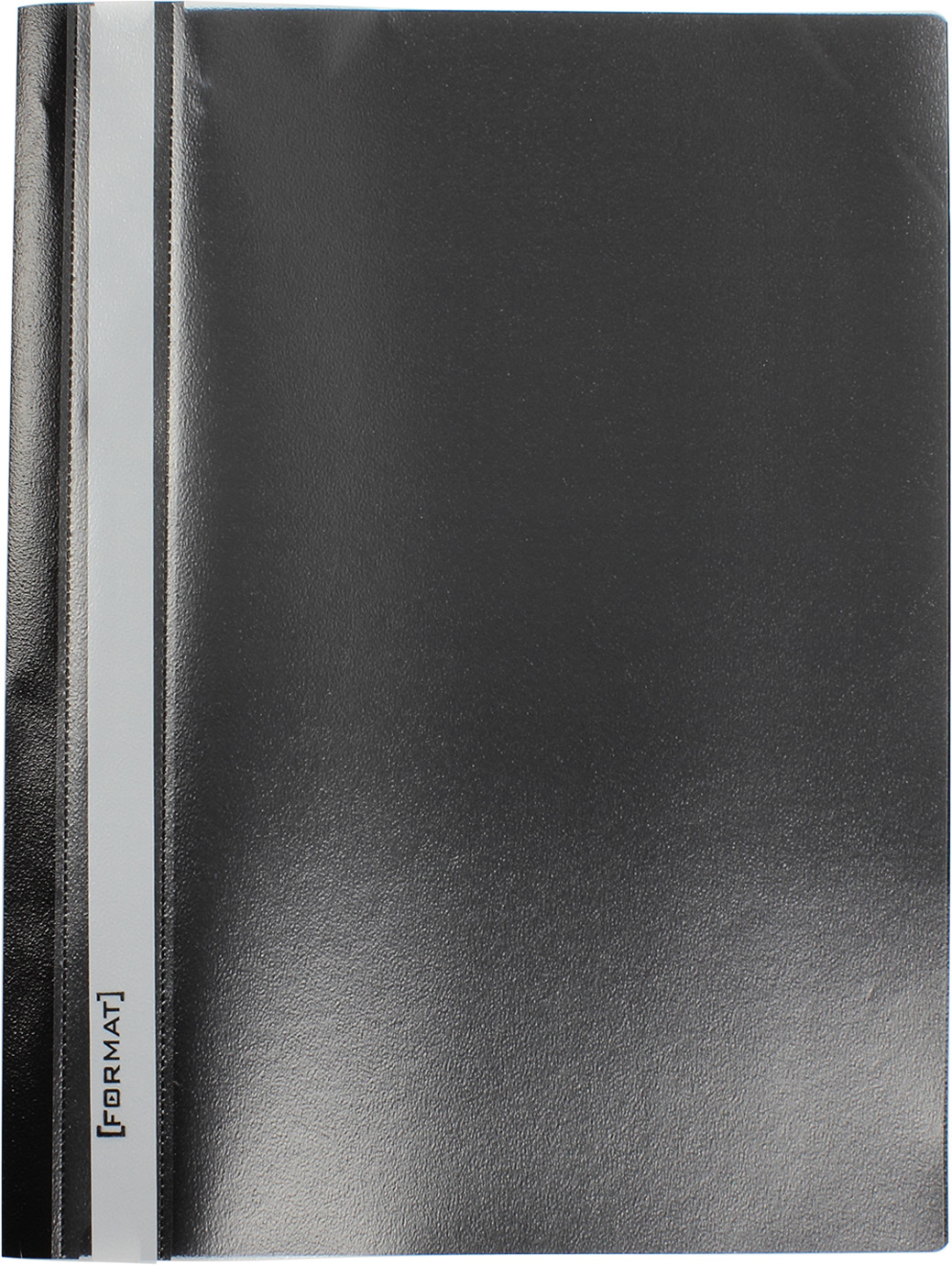Папка-швидкозш. "Economix Light" №E38503-01 А4 з прозор.верхом,без перфор.,апельс.,глянц.,чорна(10)(300) — фото товару | Канцелярський Сад