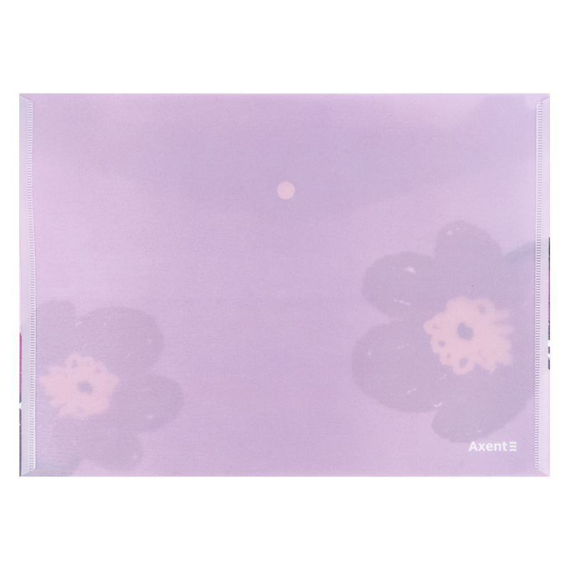 Папка-конверт "Axent" №1495-39-A А4 Lavender-4 на кнопці(12) — фото 3