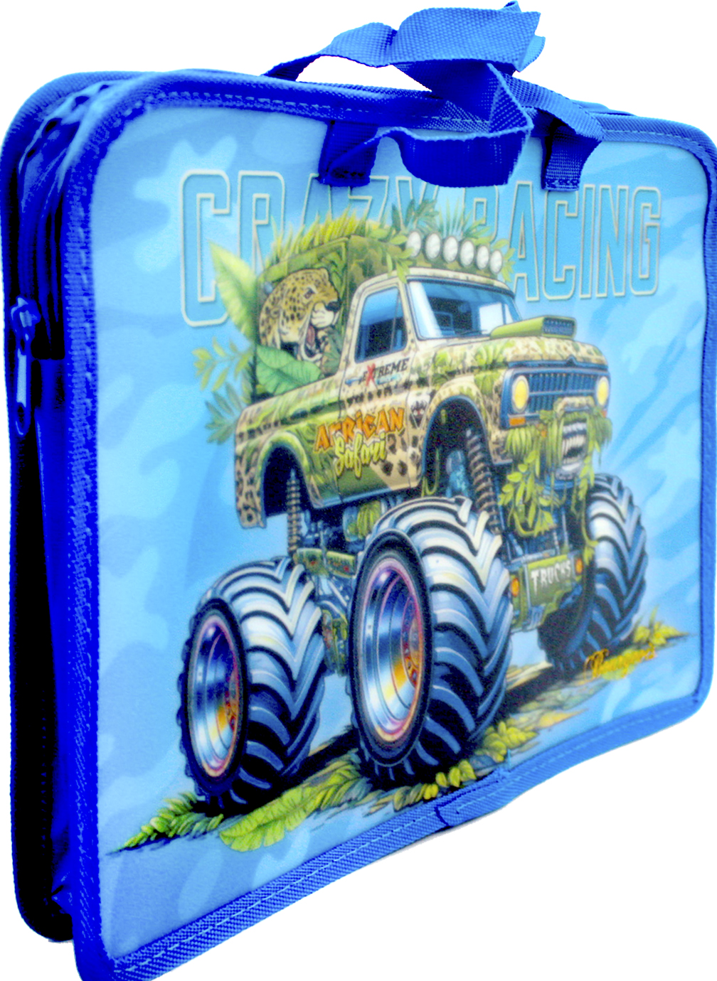 Папка А4+ №Р0229 "Crazy Racing" на блиск. з ручками(5)(100) — фото 4