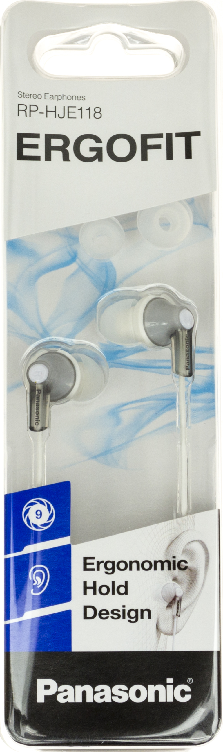 Навушники вакуумні Panasonic RP-HJE118GU-S silver — купити | Канцелярський Сад