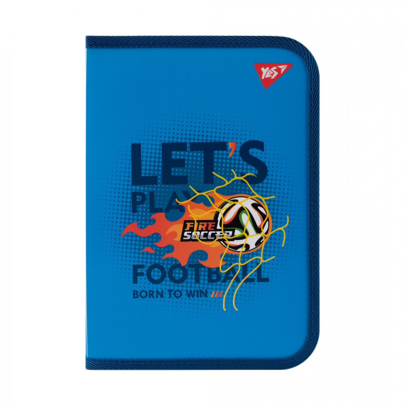 Папка для зош. В5 "Yes" №492205 "Football" на блиск. пласт.(12)(96) — фото товару | Канцелярський Сад