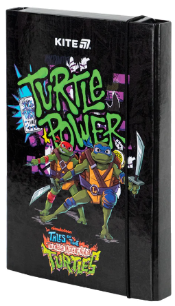 Папка для зош. В5 "Kite" №NT25-210 Ninja Turtles на рез. картон(10)(40) — фото товару | Канцелярський Сад