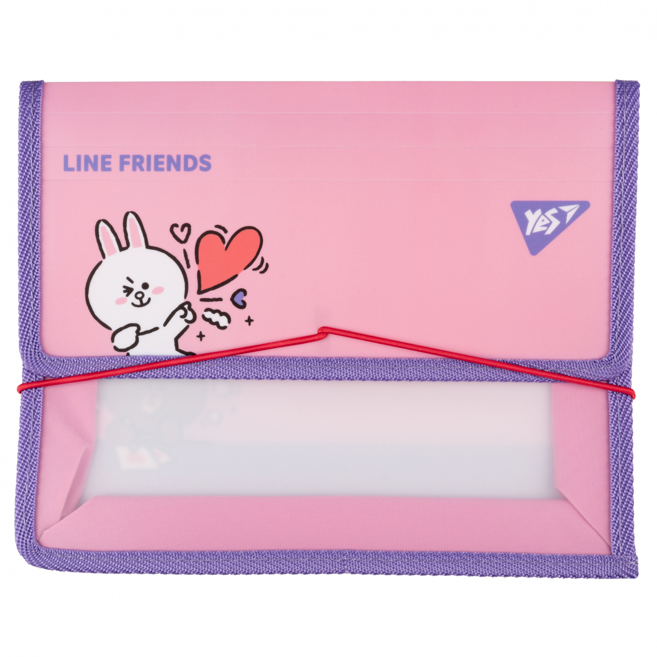 Папка для зош. В5 "Yes" №492210 "Line Friends. Cony" на рез. пласт.(24)(96) — фото товару | Канцелярський Сад